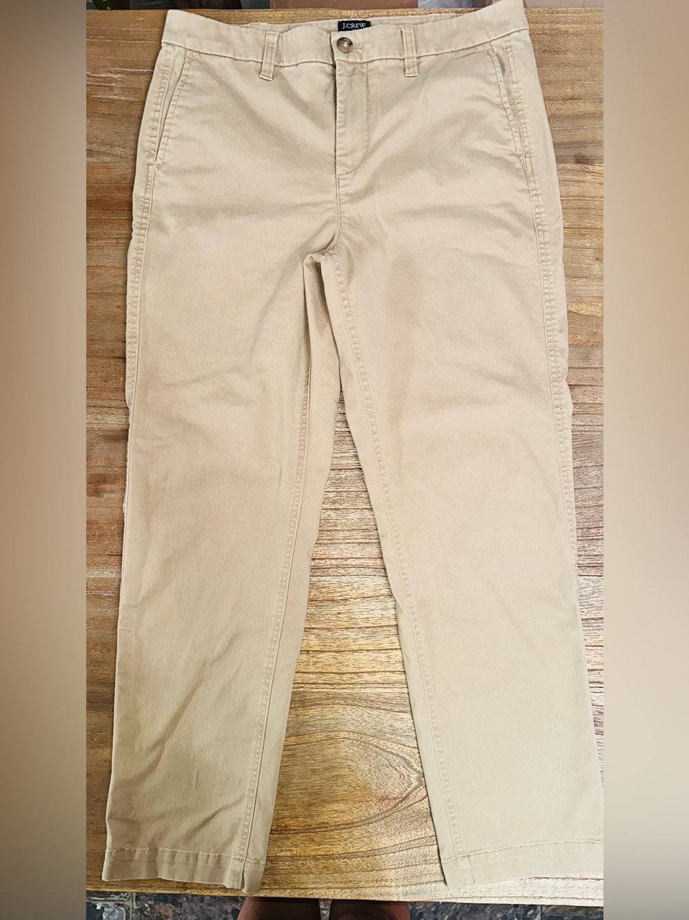 J. CREW Highrise Girlfriend Chino size:8